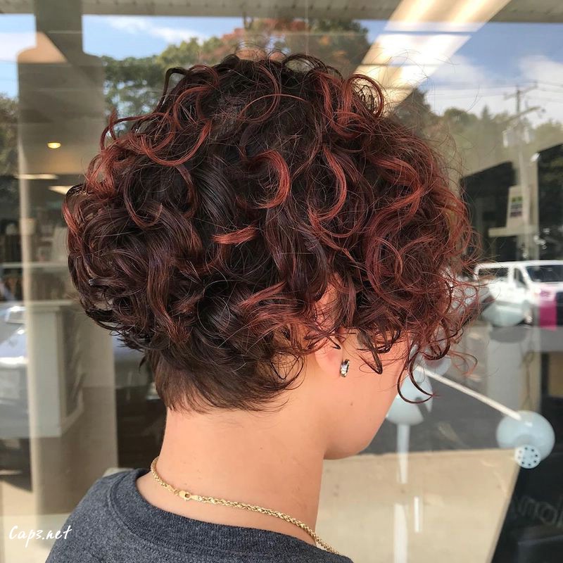 Curled Red