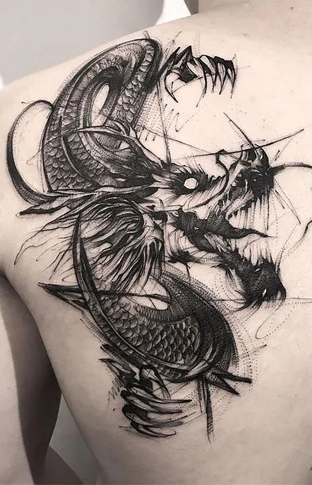 Dragon Tattoo men