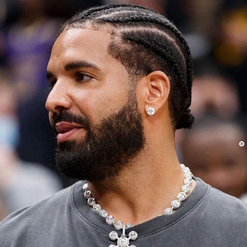 Drake new haircut