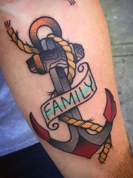 Family tattoo men