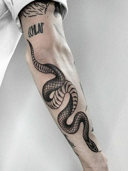 Snake Tattoo for men