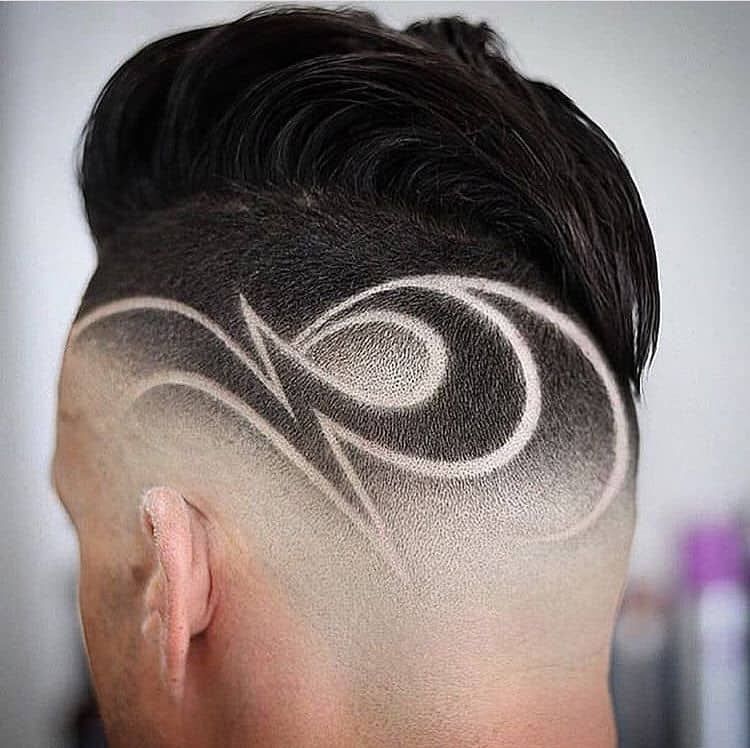 Mid Fade with Design