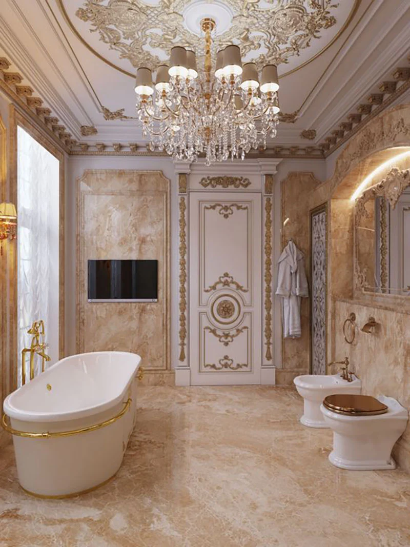 Royal Inspired Bathroom