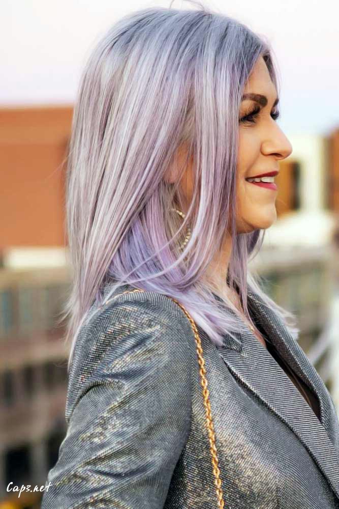 hairstyles for women over 50 new style lavender straight messy
