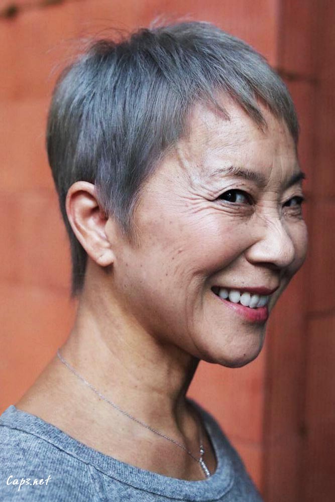 hairstyles for women over 50 new style layered spiky pixie