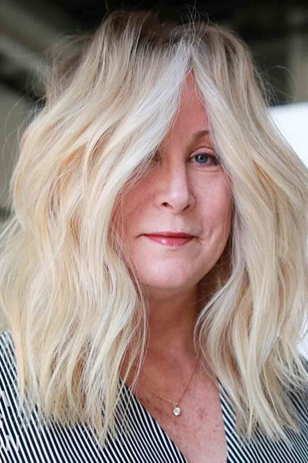 hairstyles for women over 50 new style wavy long