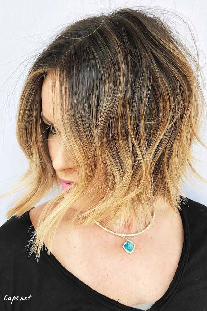 hairstyles for women over 50 new style wavy messy short bob