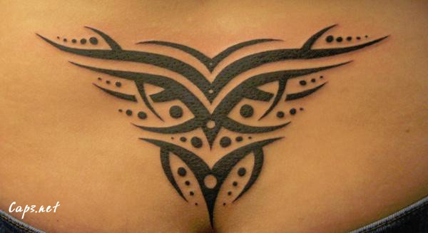 33 Tribe Low Back Tattoo