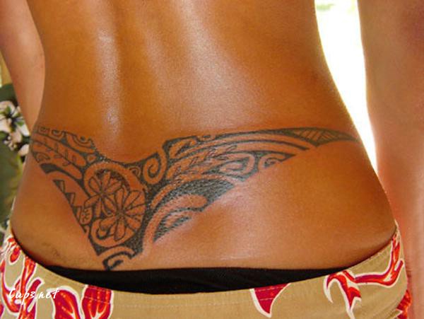 8 Low Back Tattoo