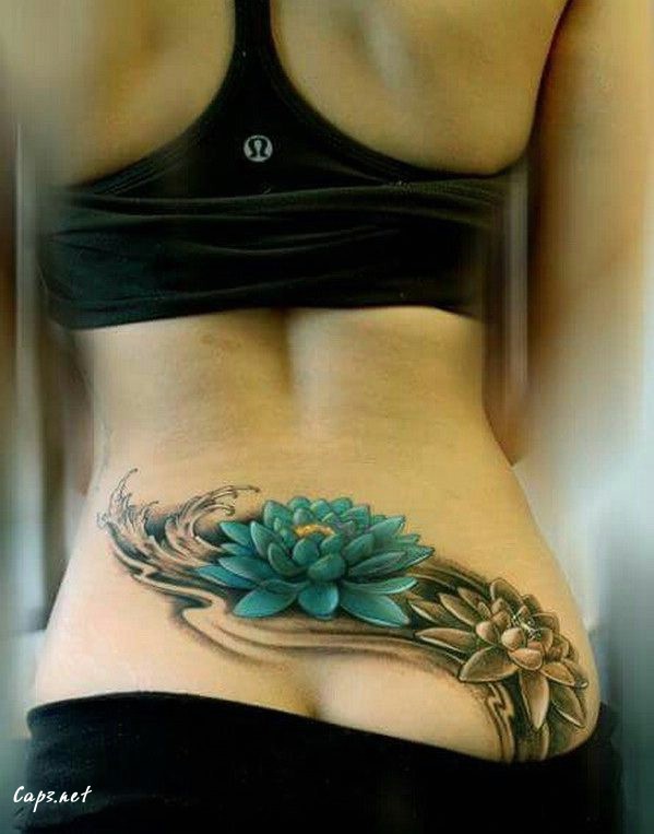 flower lower back tattoo ideas e1570634703182