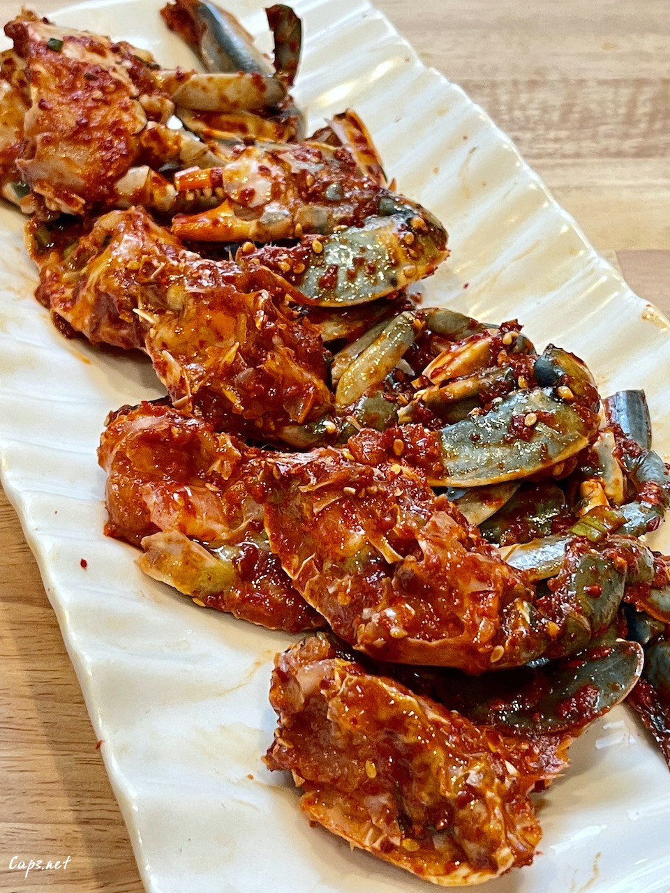 Spicy Raw Crab Yangnyeom Gejang