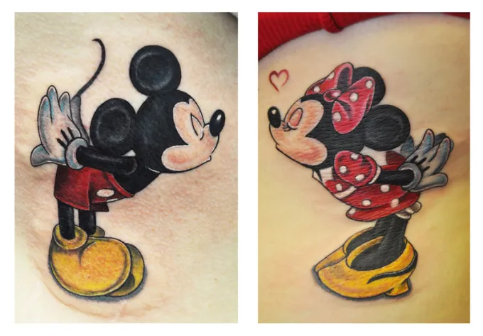 mickey and minnie mouse love 1
