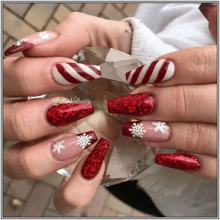 Christmas Holiday Nails ohfree.net