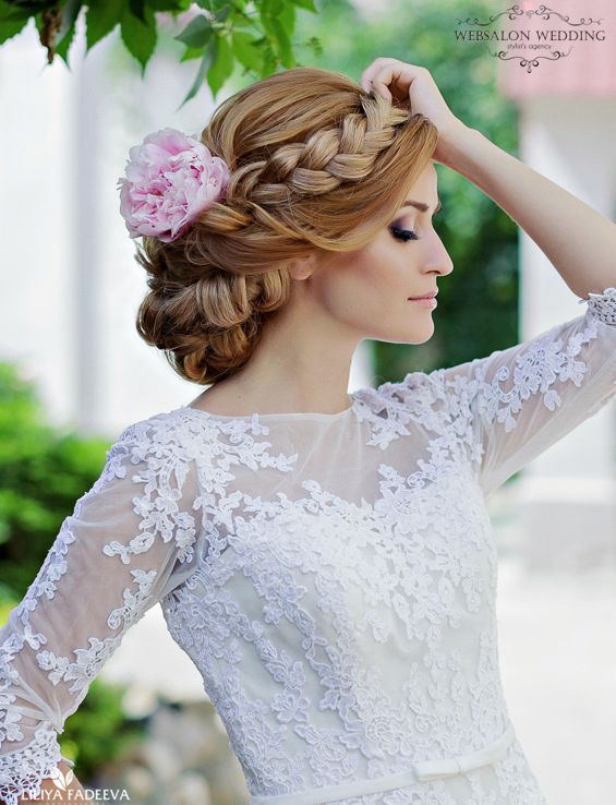 Wedding Hairstyles With Glam