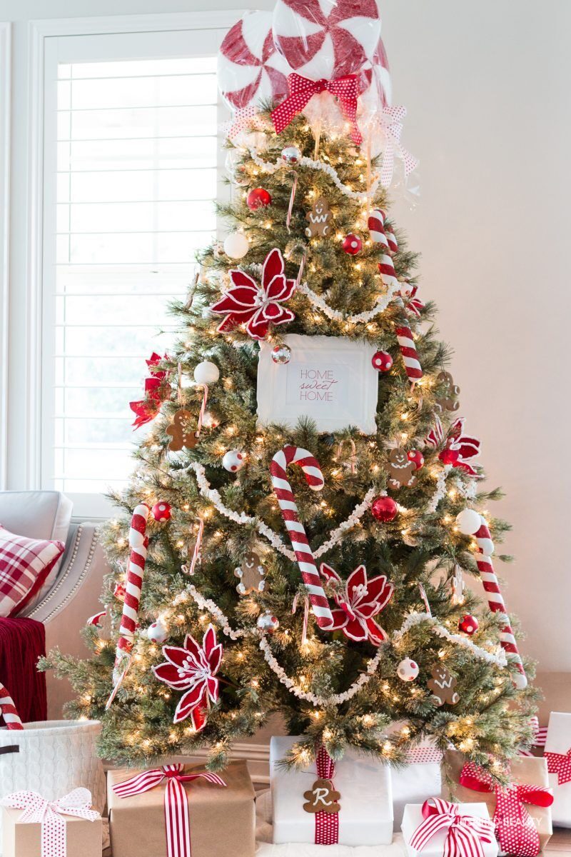 christmas tree decorating ideas candy canes