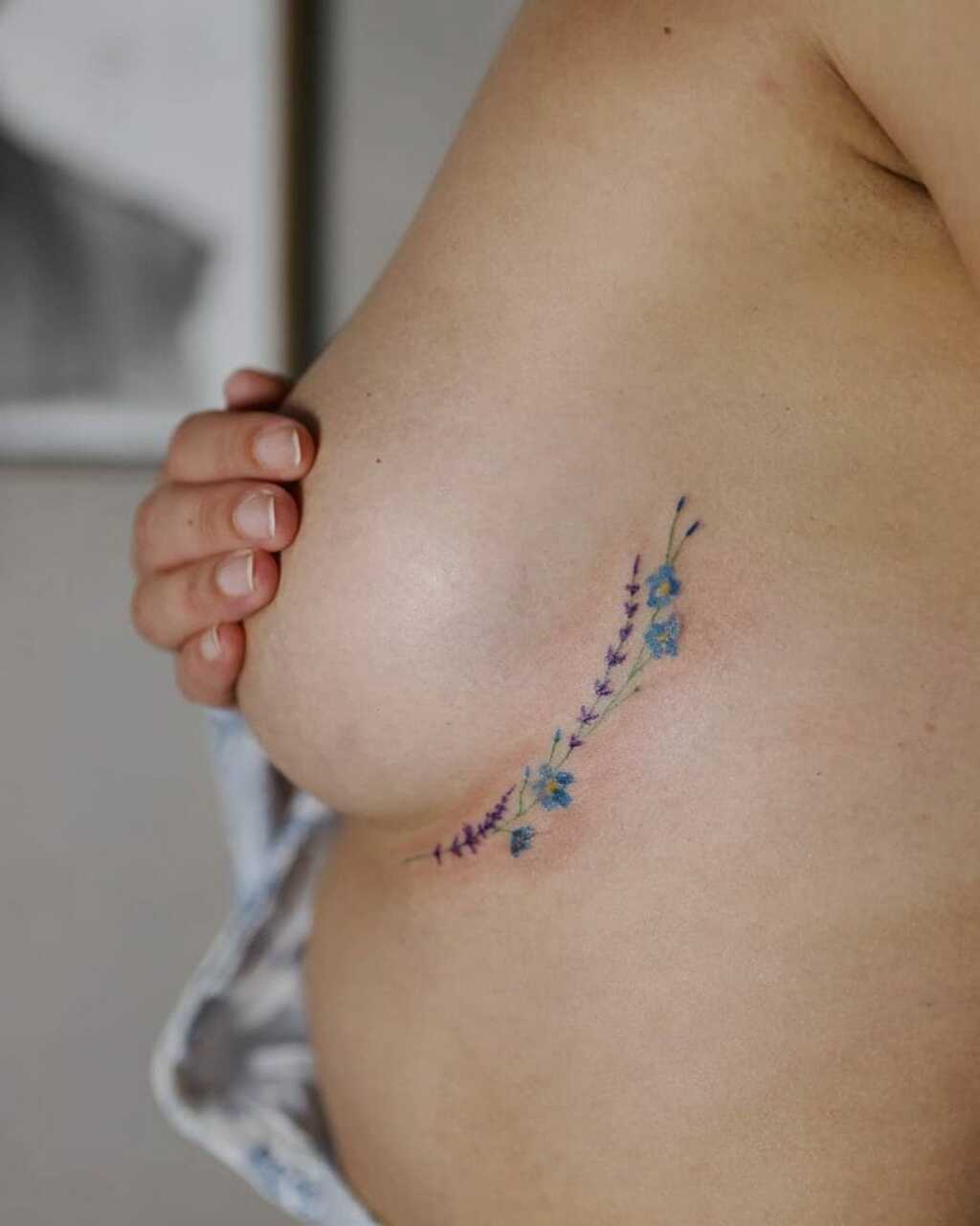 Sexy Breast Tattoos