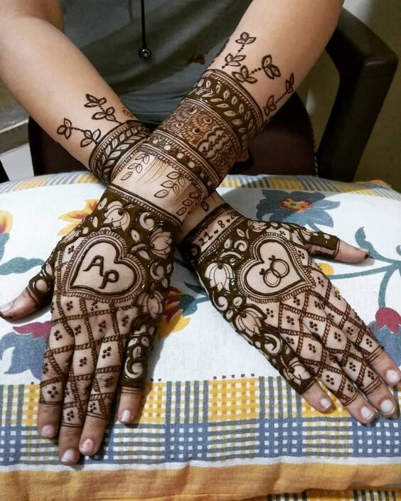 Simple Mehndi Designs For Brides to Be