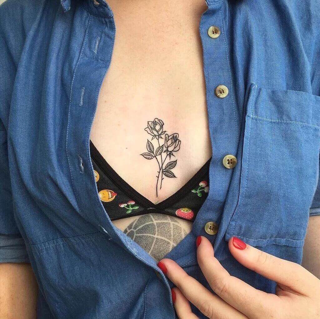 Small Chest Tattoos