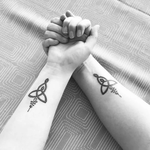 Mother Daughter Celtic Tattoo