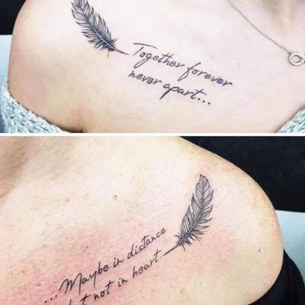 Mother Daughter Sayings Tattoo