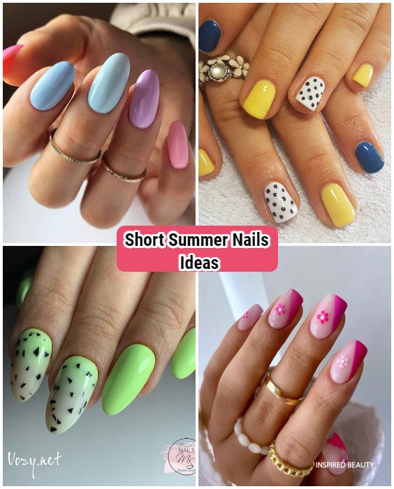 Gorgeous Short Summer Nails Ideas