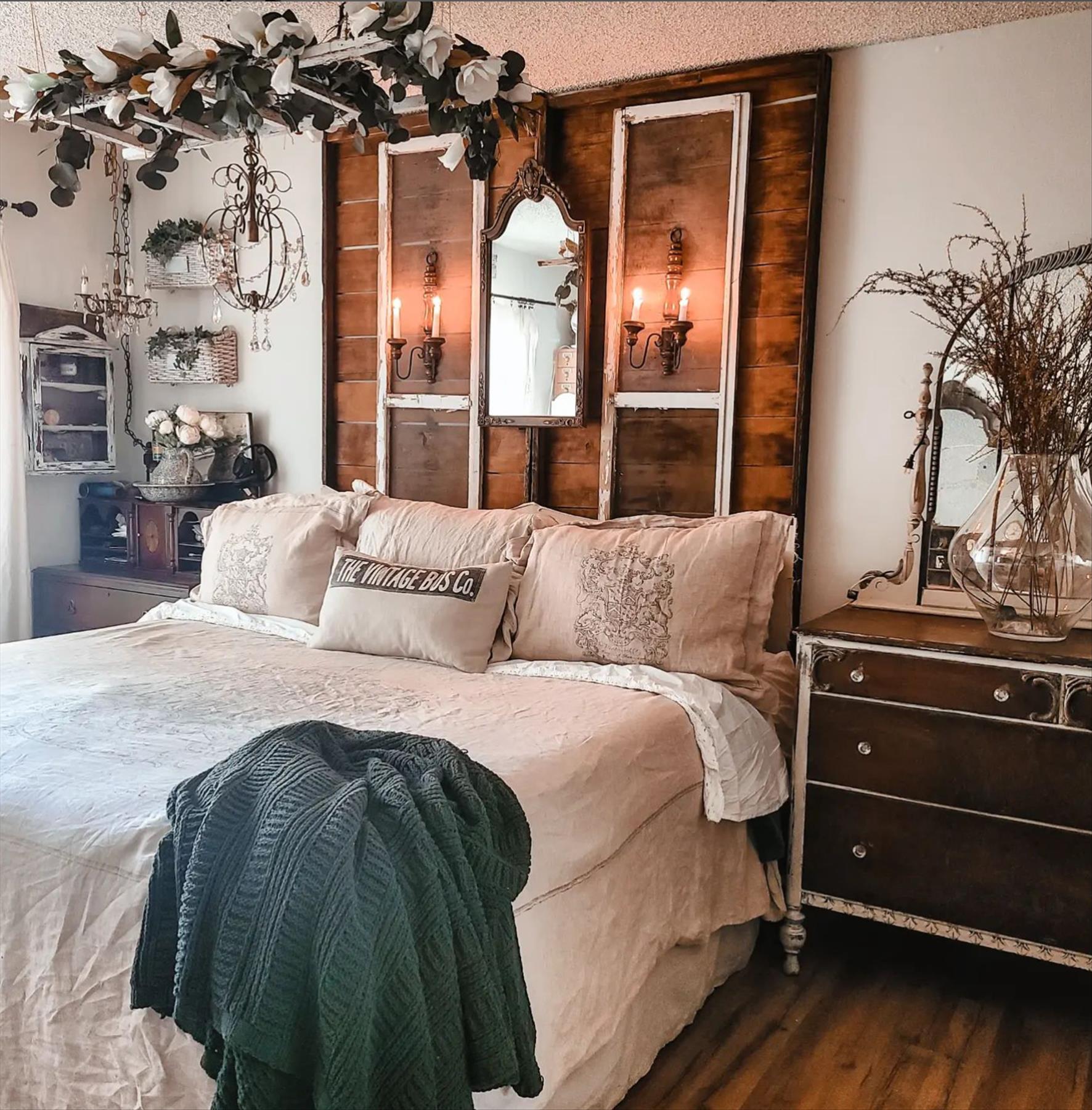 Rustic bedroom decoration ideas