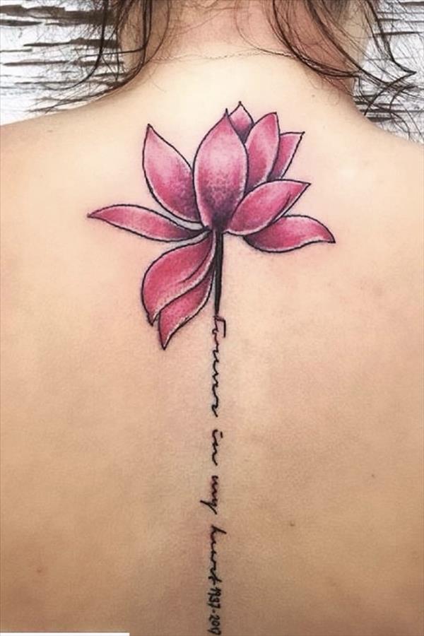 beautiful back flower tattoo ohfree.net