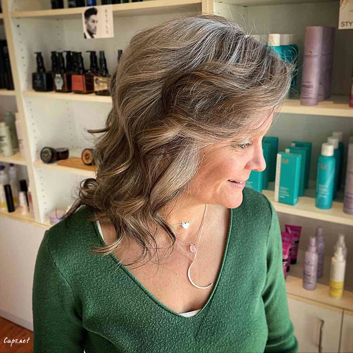 cool ashy highlights and lowlights for year old ladies