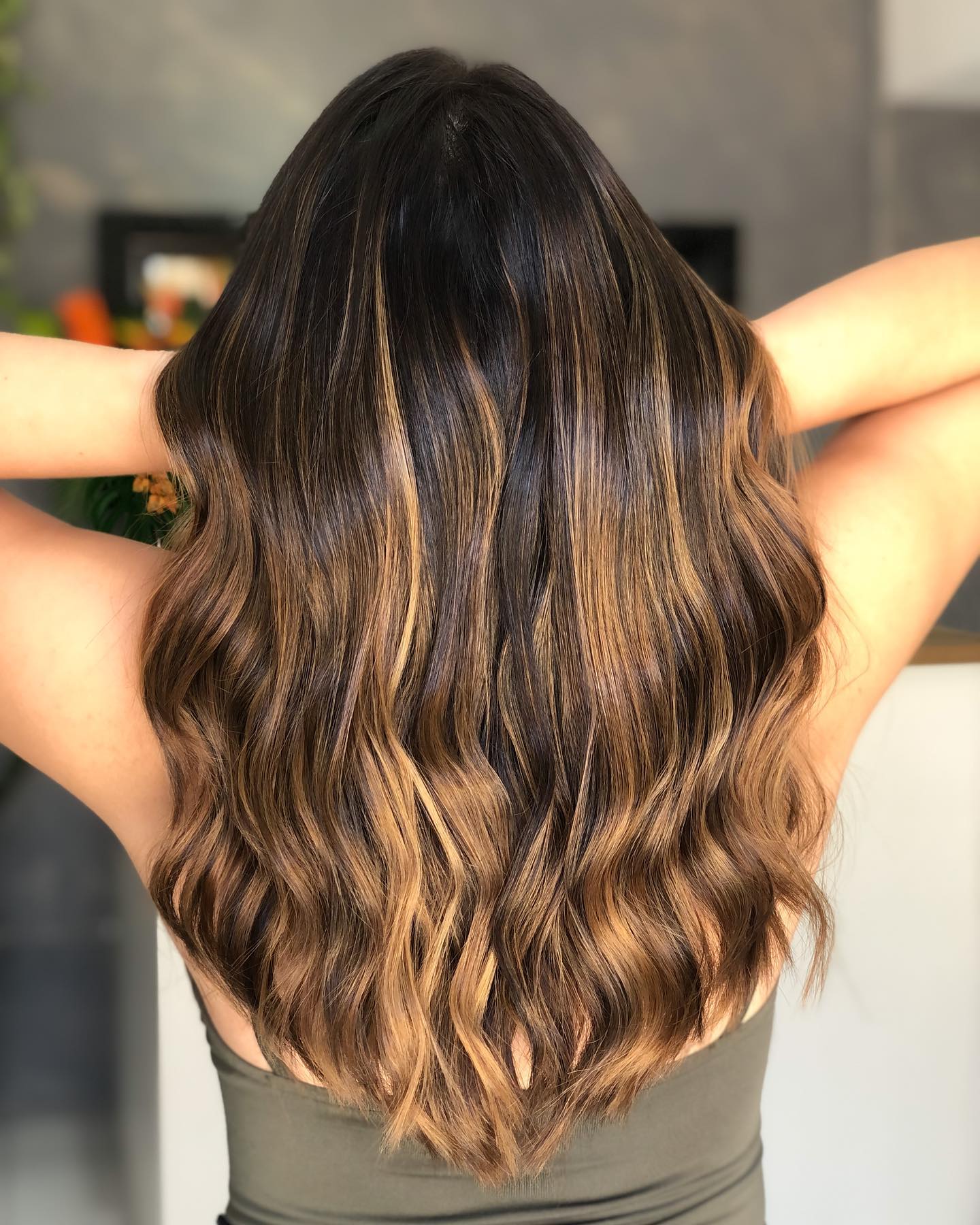Warm Toned Cold Brew Hair