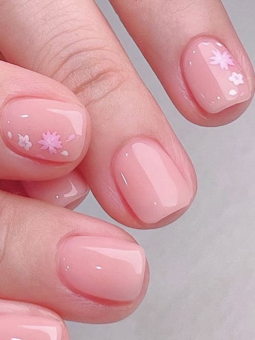 Clear Canvas With Petite Petals